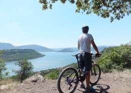 VTT electrique lac du salagou