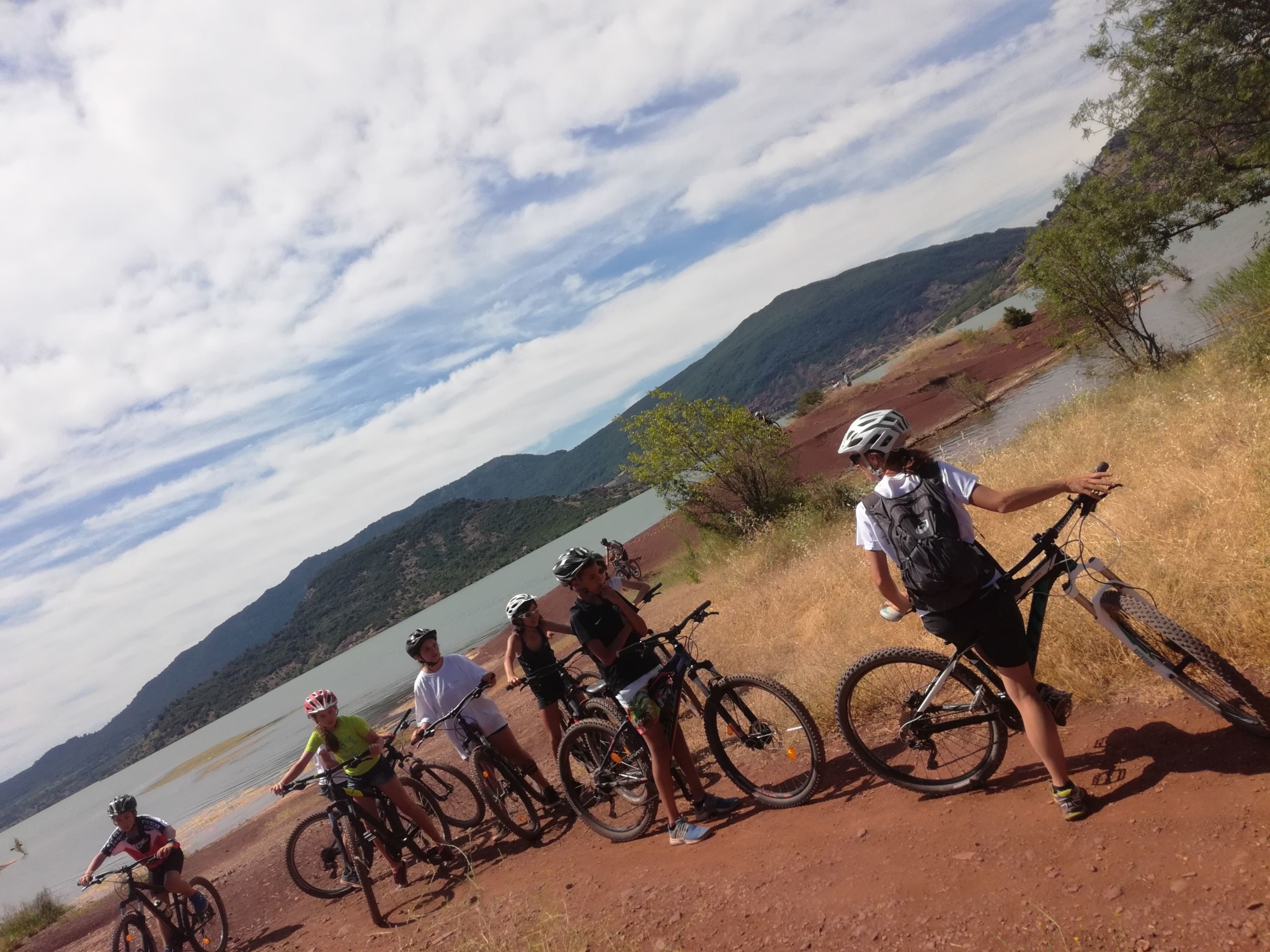 Vélo Tour Salagou Vtt Rando Vtt Vtt Lac Du Salagou Tour Du Lac De
