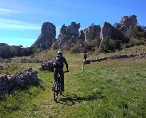 VTT enduro Grands Causses