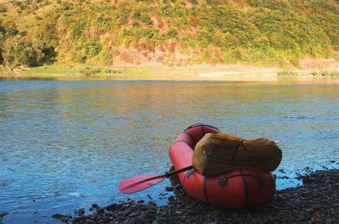 Lac du Salagou en packraft