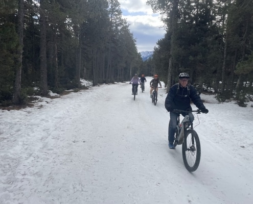 vtt sur neige font romeu
