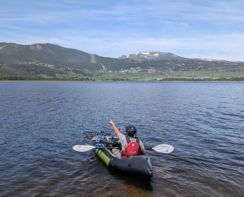 bikeraft a coté des angles