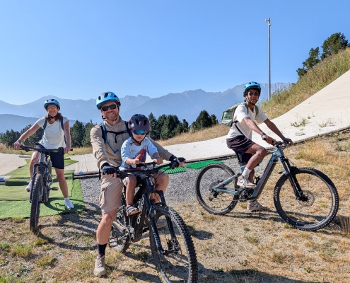 VTT en famille font romeu